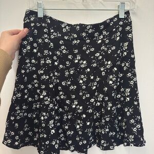Reformation Flounce A-Line Mini Skirt in Jazmine (NWT)